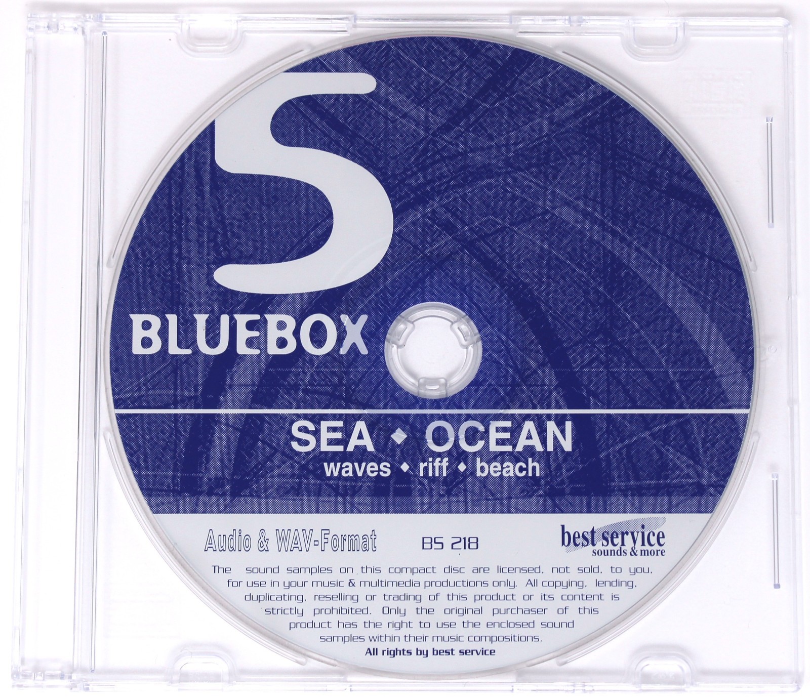 Best Service Blue Box Sound Effects Sample Library/Sampling 17 CD Set