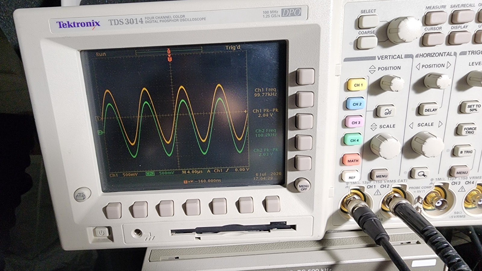 HP 8904A Multifunction Synthesizer DC-600kHz Dual Output Tested Working Option 2