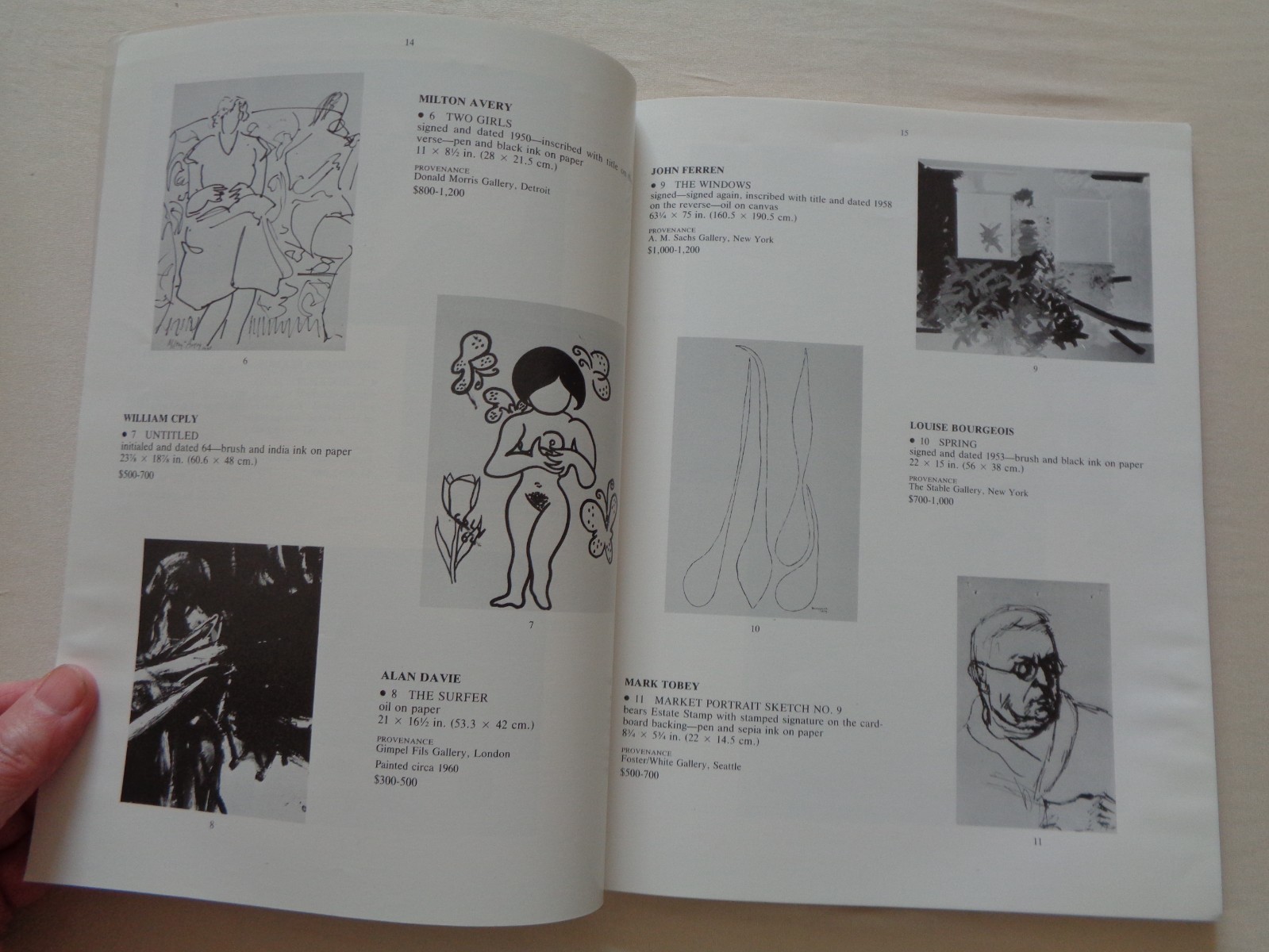 Christie's Auction Catalog 1985 Contemporary Art Christo Dzubas Ruscha Stella