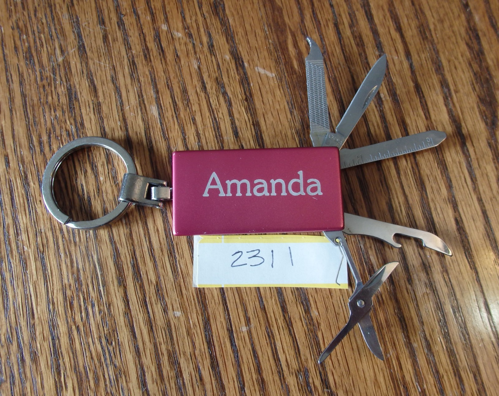 8 Function Amanda Unbranded Pocket Multi Foldaway Key Chain Knife (#2311)