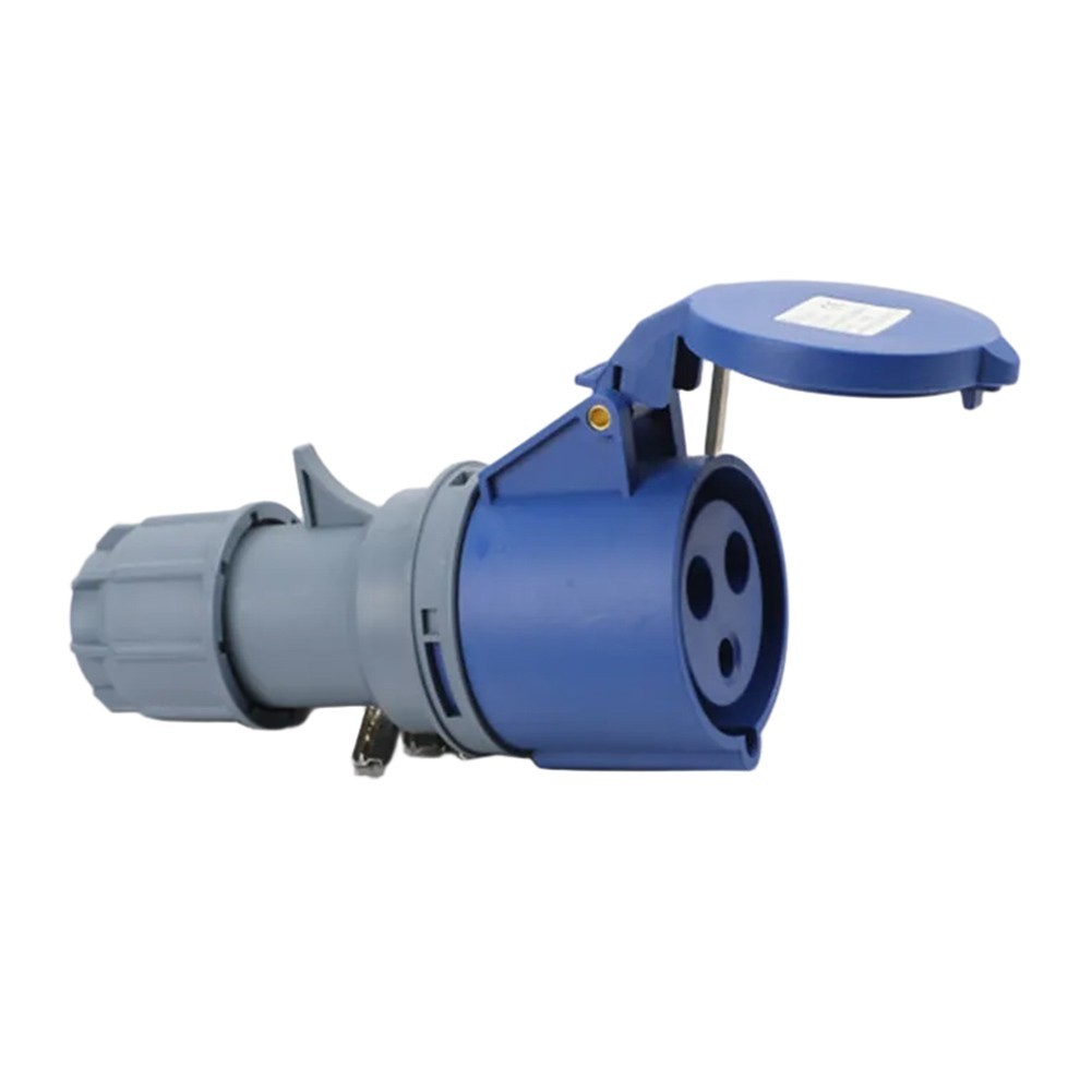3 Pin Industrial Waterproof Socket Coupler for High Temperature Resistance