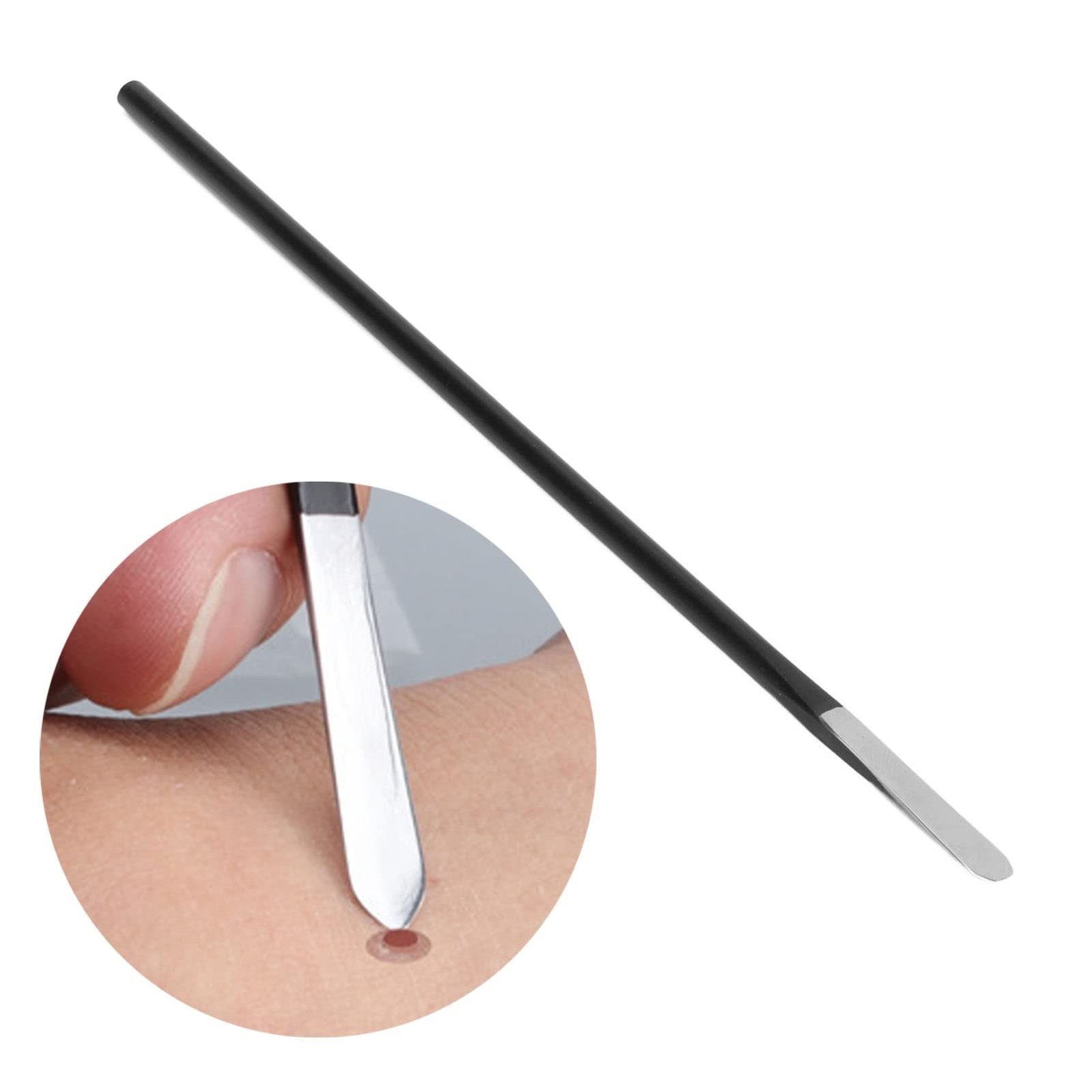 Corn Remover Tool, Pedicure Tools for Feet, 1 Count (Pack of 1), Black