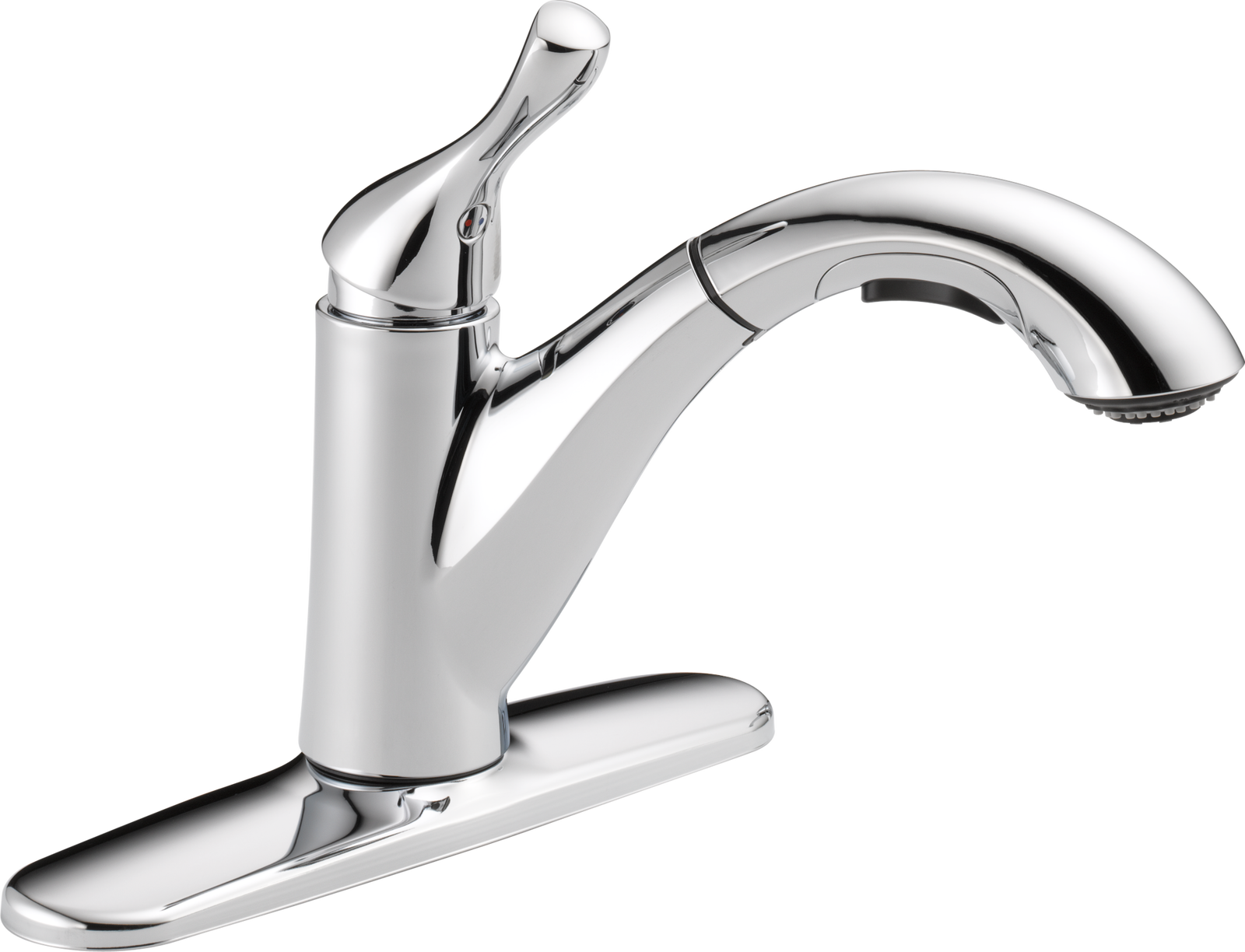 Delta Grant Pull-Out Kitchen Faucet in Chrome-Certified Refurbished