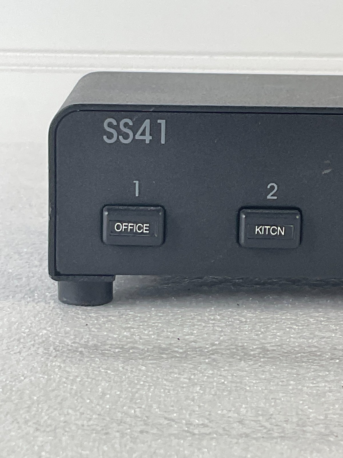 HTD SS41 4-Zone Speaker Selector Switch Audio Gold Binding Posts