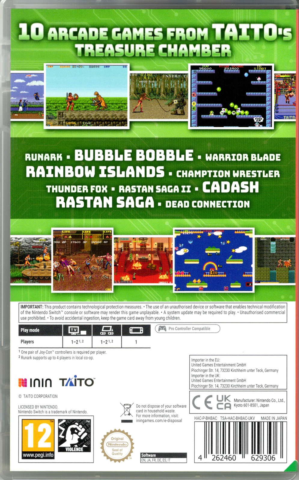 Taito Milestones 3 for Nintendo Switch™