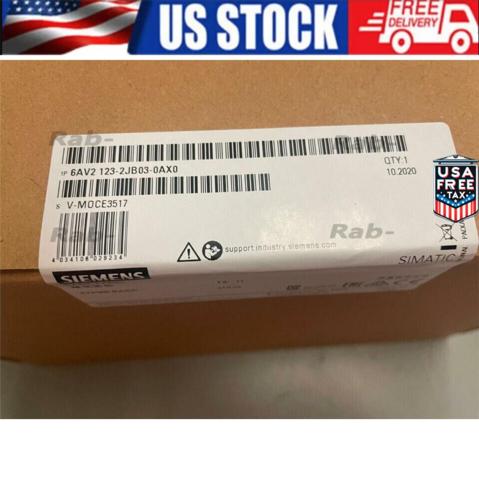 New Siemens 6AV2123-2JB03-0AX0 SIMATIC KTP900 Basic Panel 6AV2 123-2JB03-0AX0