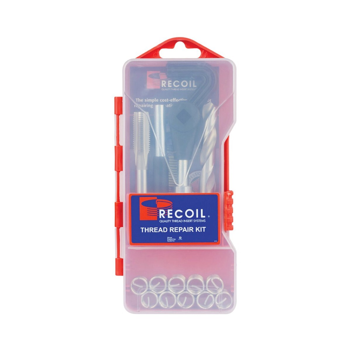 ReCoil 33078 | Thread Repair Kit, 7/16"-14 Thread (10 Inserts & Tools)