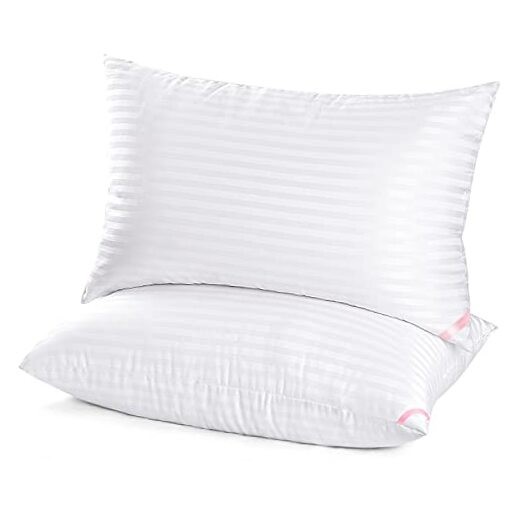 Hotel Collection Bed Pillows for Sleeping 2 Pack Queen Queen (Pack of 2) White