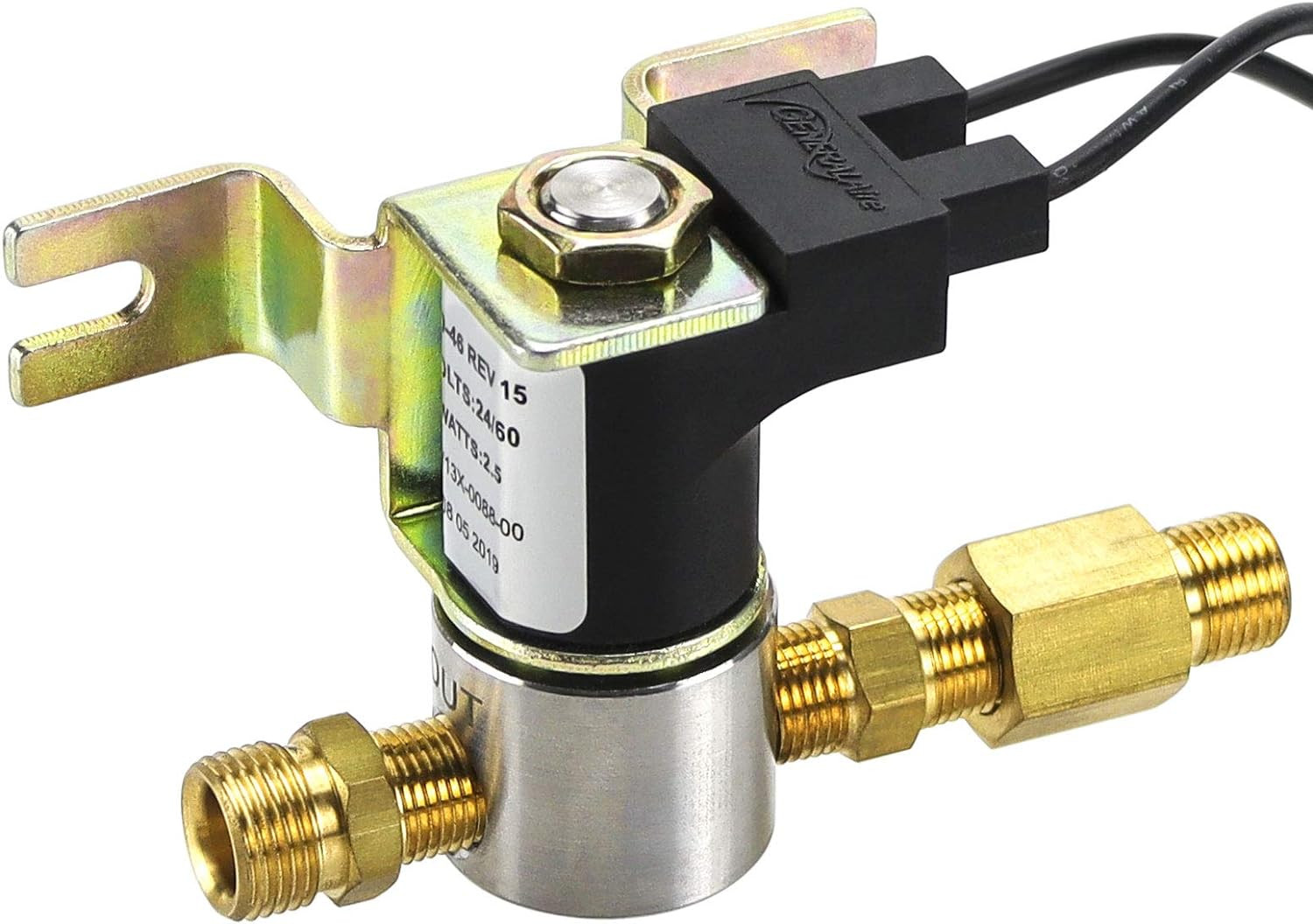 990-53 Humidifier Solenoid Vavle Assembly, Humidifier Water Valve 24 Volts Compa