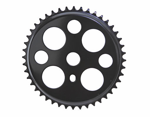 ORIGINAL LOWRIDER BICYCLE CHAINRING LUCKY 7 44t 1/2 X 1/8 Black LOWRIDER BIKE
