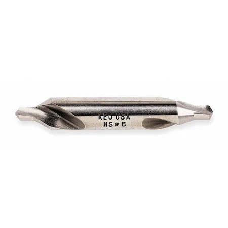 Keo 906-000-071 Drill/Countersink Bit, 82 Deg, No 1, Hss, Brgt