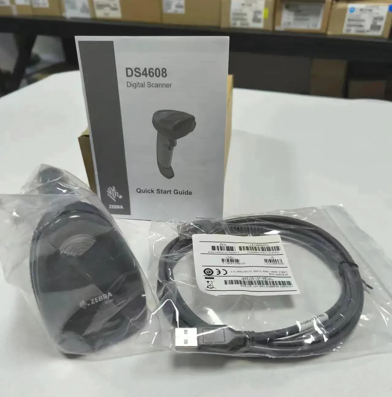 Zebra Symbol DS4608 2D Imager Barcode Scanner USB DS4608-SR00007ZZWW