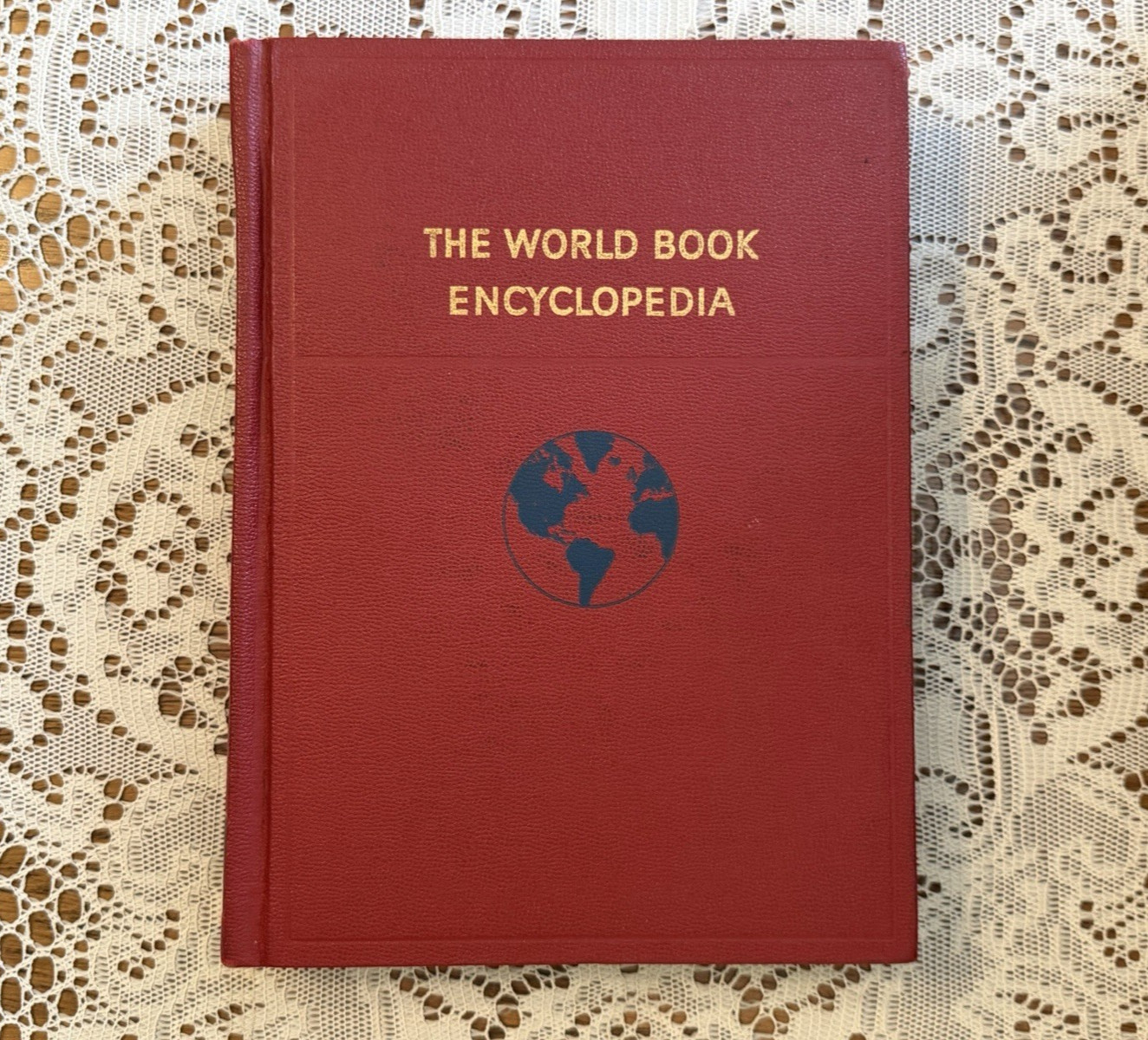 The World Book Encyclopedia 1957 Edition Red & Blue Hardcover ~You Choose Volume