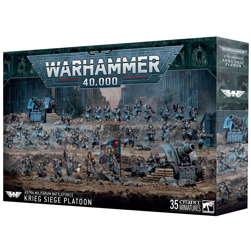 Warhammer 40k - Krieg Siege Platoon Battleforce Box - New/SEALED