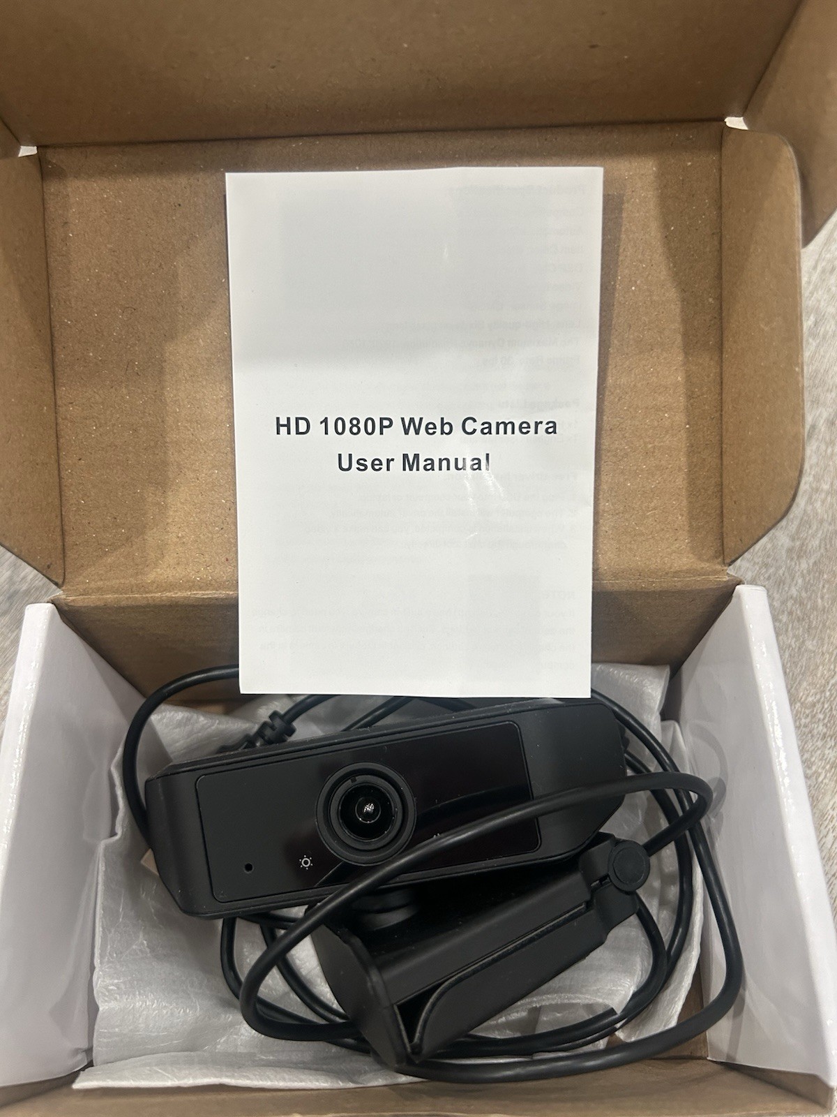 Mounting Web Camera 2.1 Mega Pixel 1920x1080 1080p Unbranded OPEN BOX UNUSED