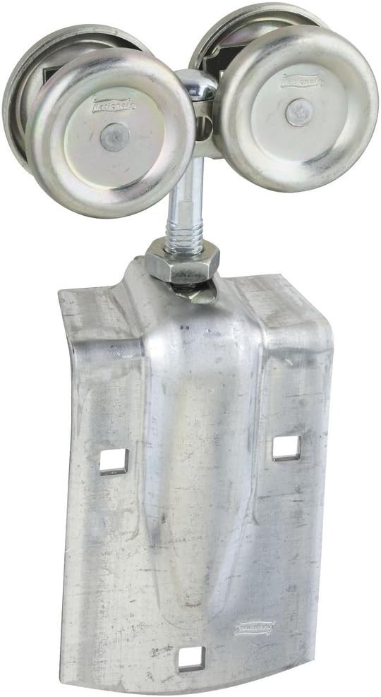 National Hardware N112-102 5005 Box Rail Hangers in Zinc,Sliding Door Hardware