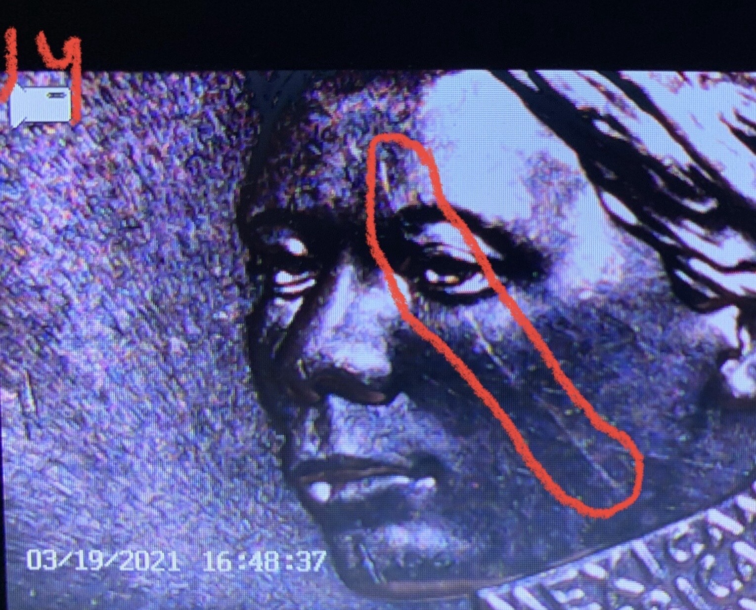 2023-D Jovita Idar Quarter ERROR: Strikethrough + Collar Clash. BU