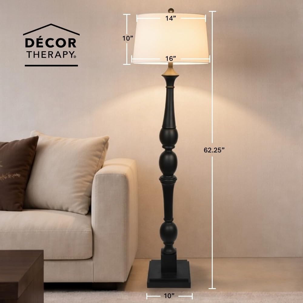 PL4379 Floor Lamp, Resin, Eclipse