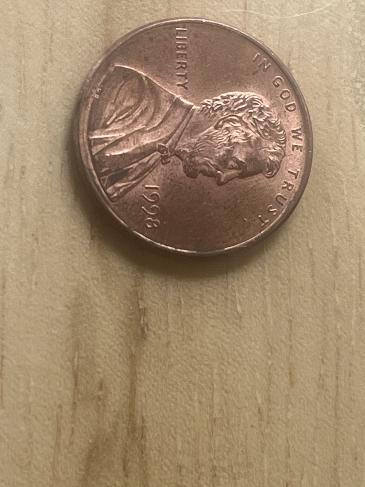 1998 Lincoln Penny No Mint Mark, Close AM *FREE SHIPPING*