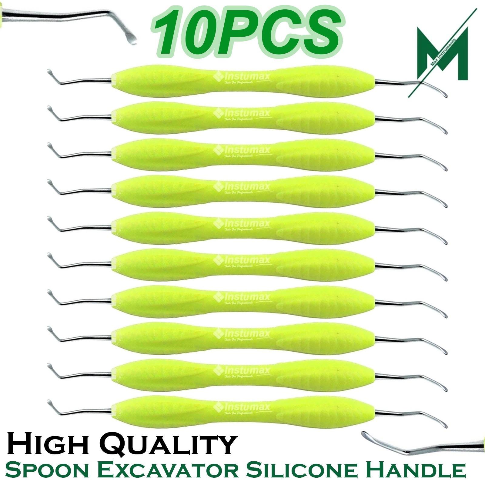 Dental Restorative Spoon Excavator Double Ended Surgical Instruments CE