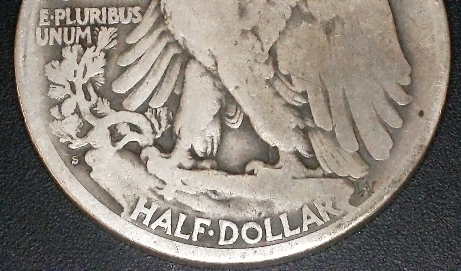 1921-s Walking Liberty Half in VG Condition