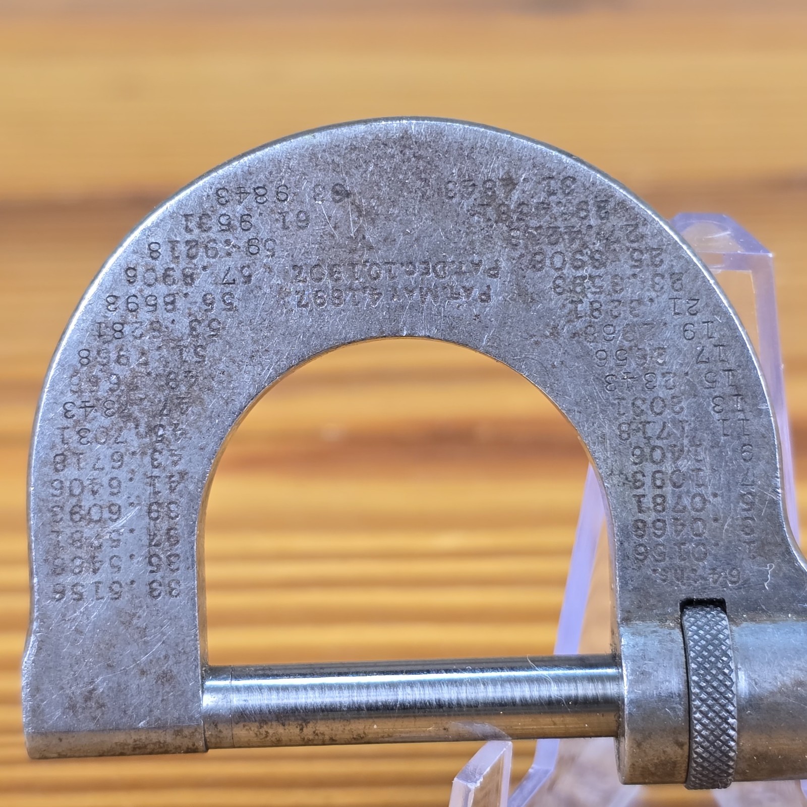Vintage Starrett No. 3 Outside Micrometer T0145