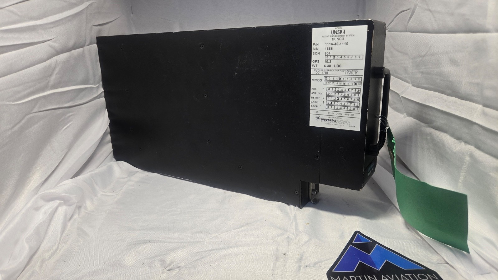 Flight Management System (1116-40-1110) S/N 1666
