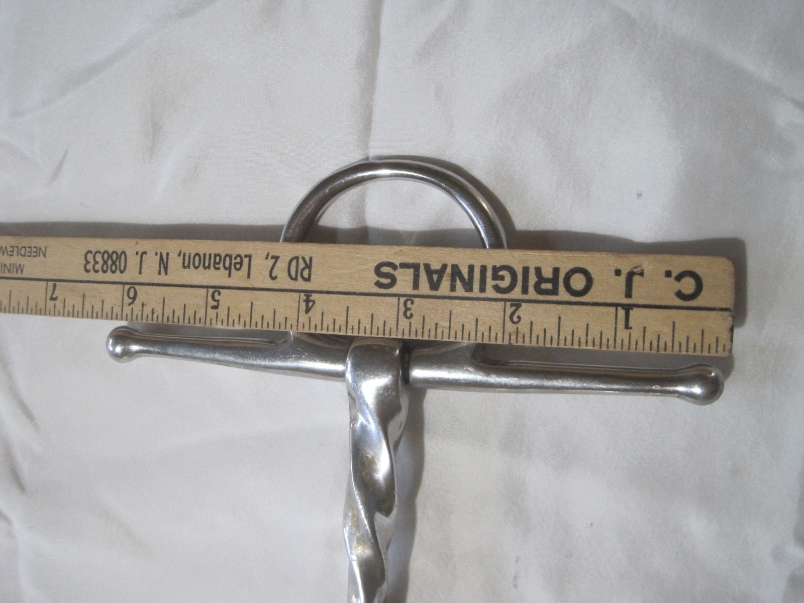 Full Check Double Twisted Wire 5'' Horse Bit Good Condition