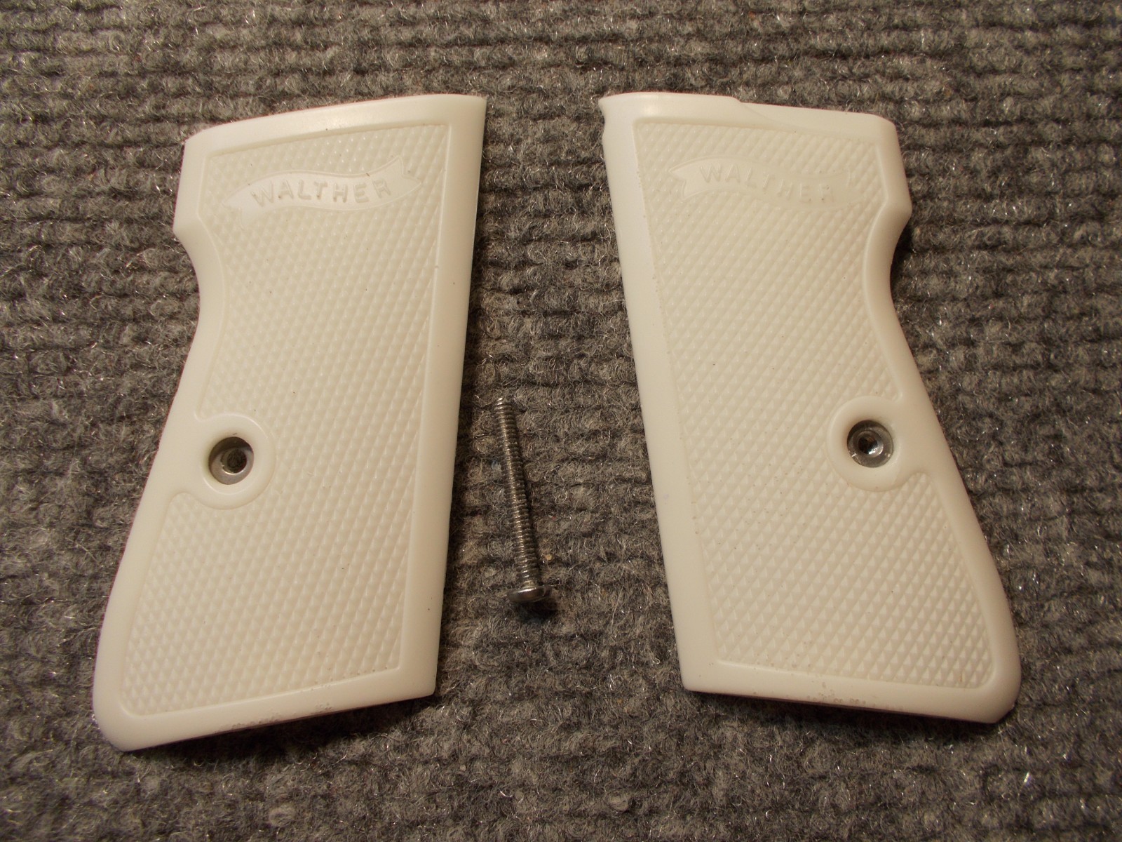 Custom Grips for Walther PP & PPK/S 22LR ( Fits 22L.R. Only) Faux Ivory