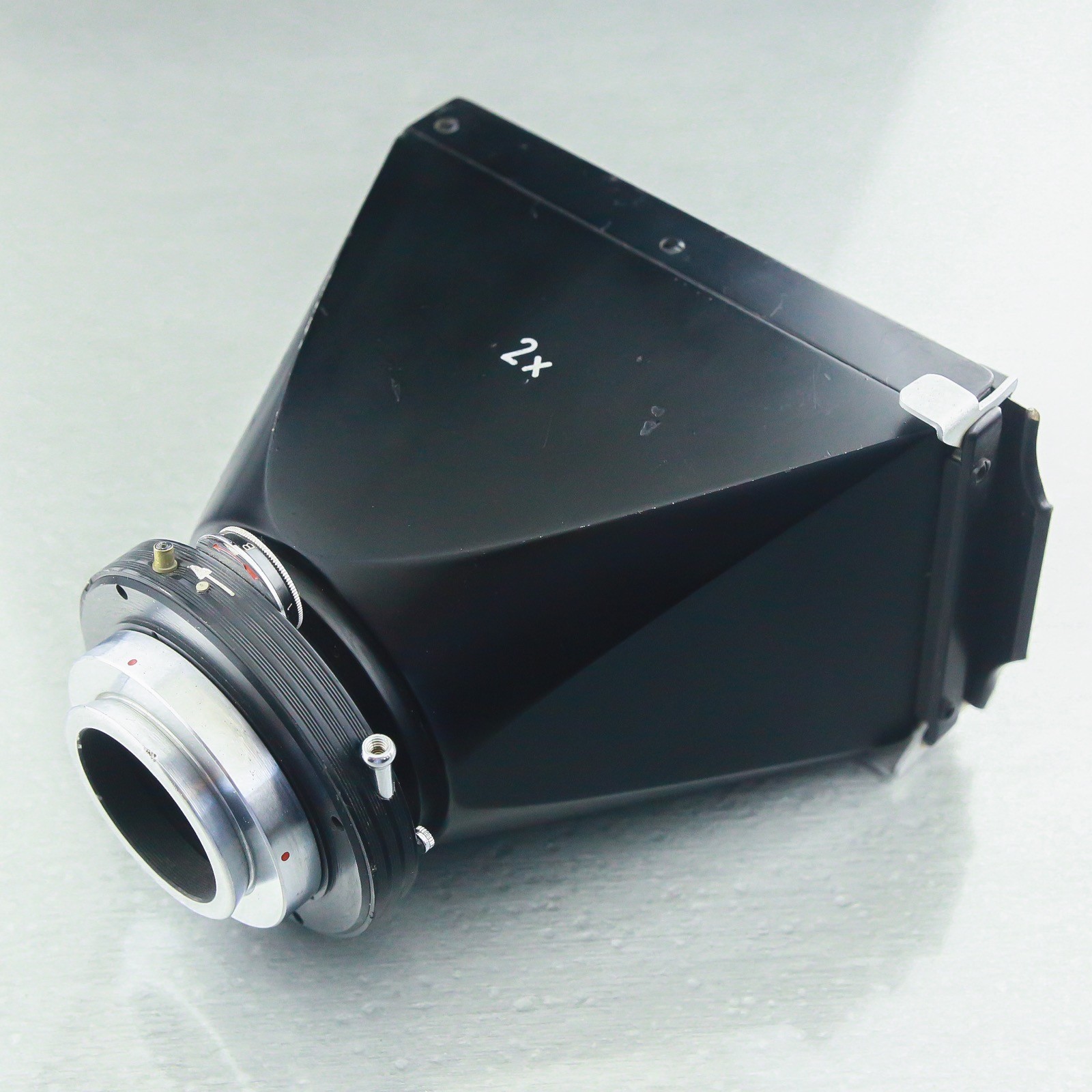 2x Carl Zeiss Jena microscope 6x9 camera photo tubus shutter dovetail ☆☆☆