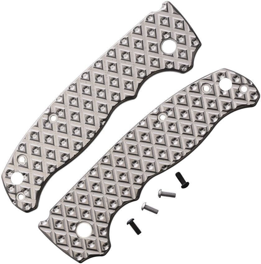 Flytanium Sculpted Titanium Handle Scales For Bitrate Demko AD 20.5 - FLY-0983SW