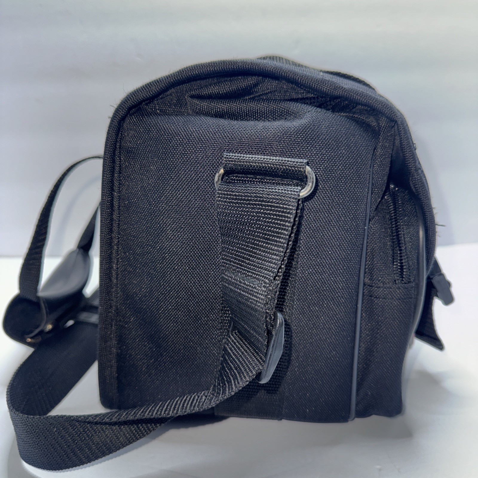 Canon Camera Bag - Black Retro - Pockets, Shoulder Strap - DSLR - Carry Case