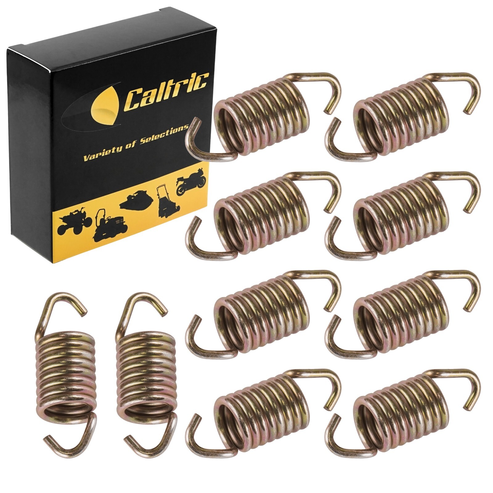 10x Exhaust Muffler Tube Pipe Spring For Polaris 7041687 3081078 7042031