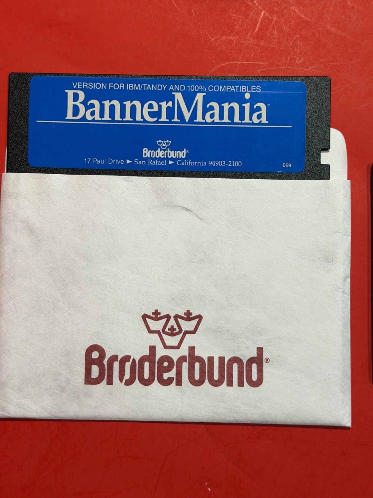 Broderbund Bannermania 2 Disk Lot Software PC IBM