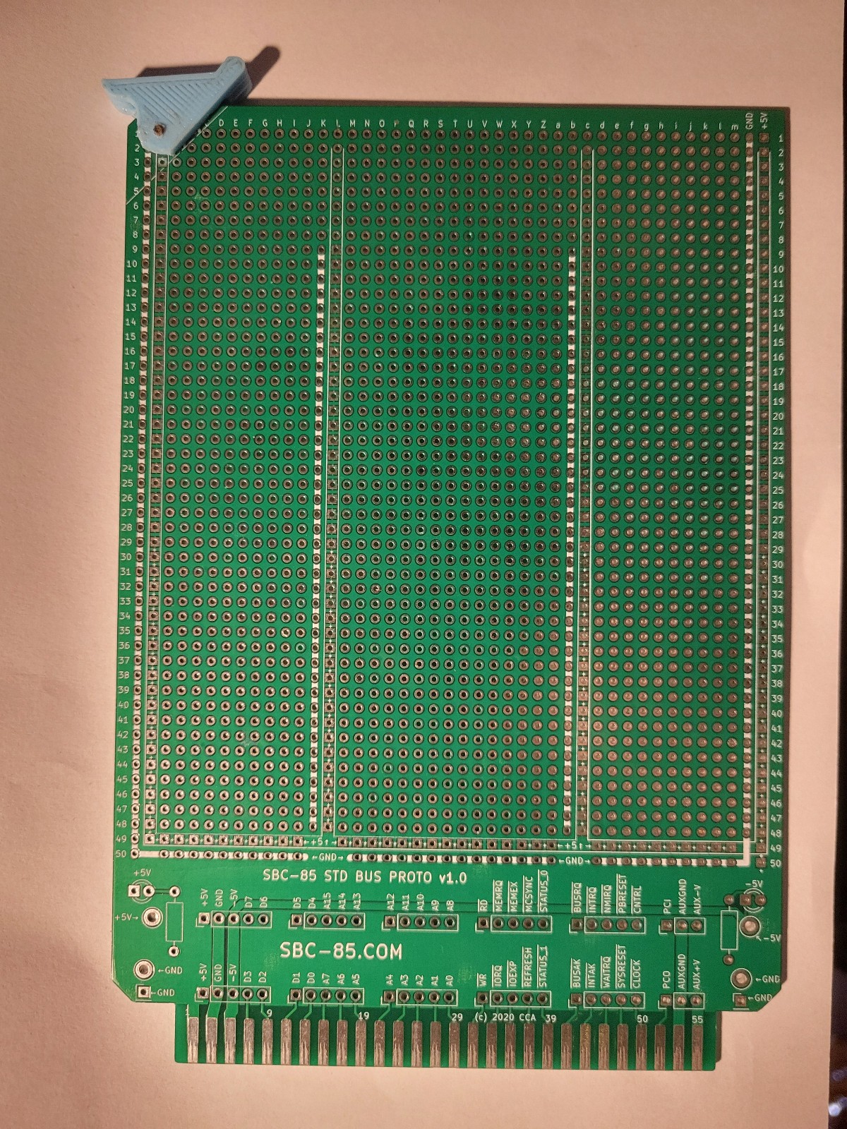 STD Bus Protoboard with Card Ejector