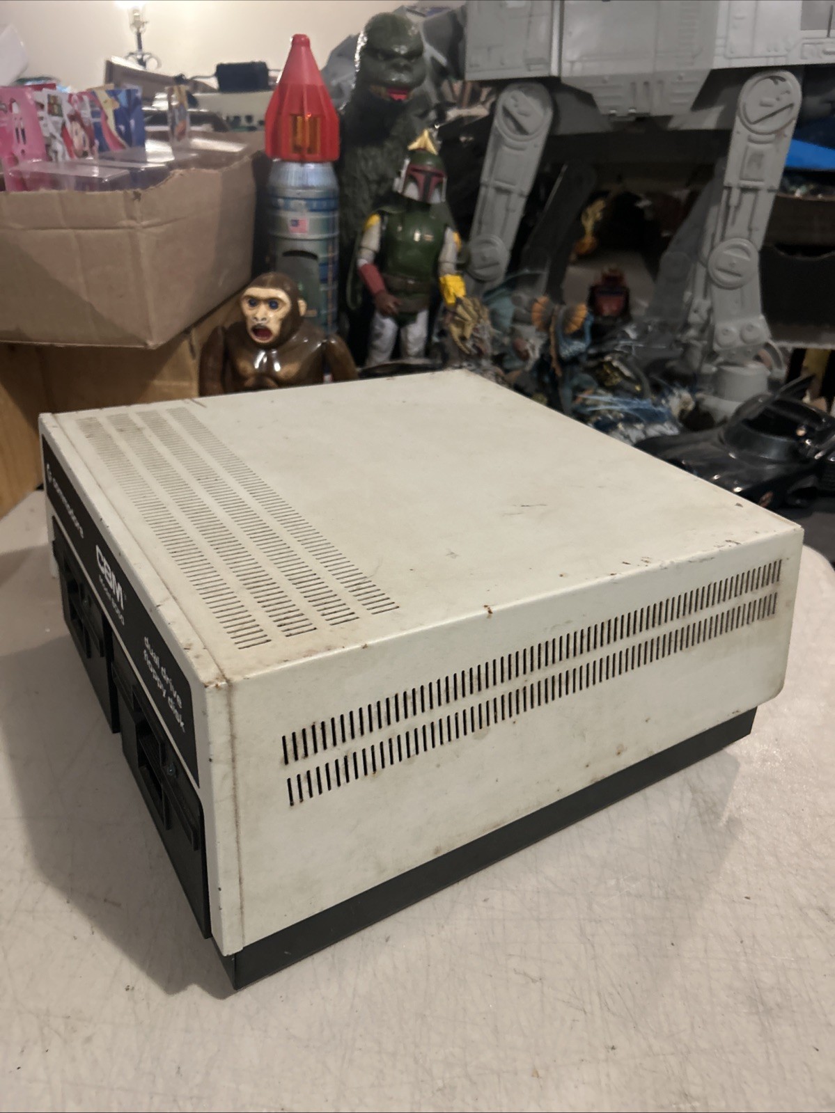Commodore CBM 8050 Dual Floppy Disk Drive Dual Drive Powers On Untested PET