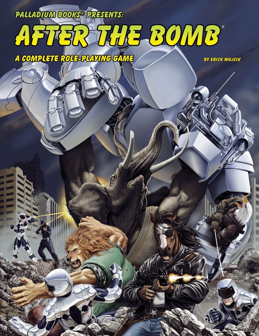 After the Bomb RPG Role Playing Game by Palladium PAL0503HC Hardcover