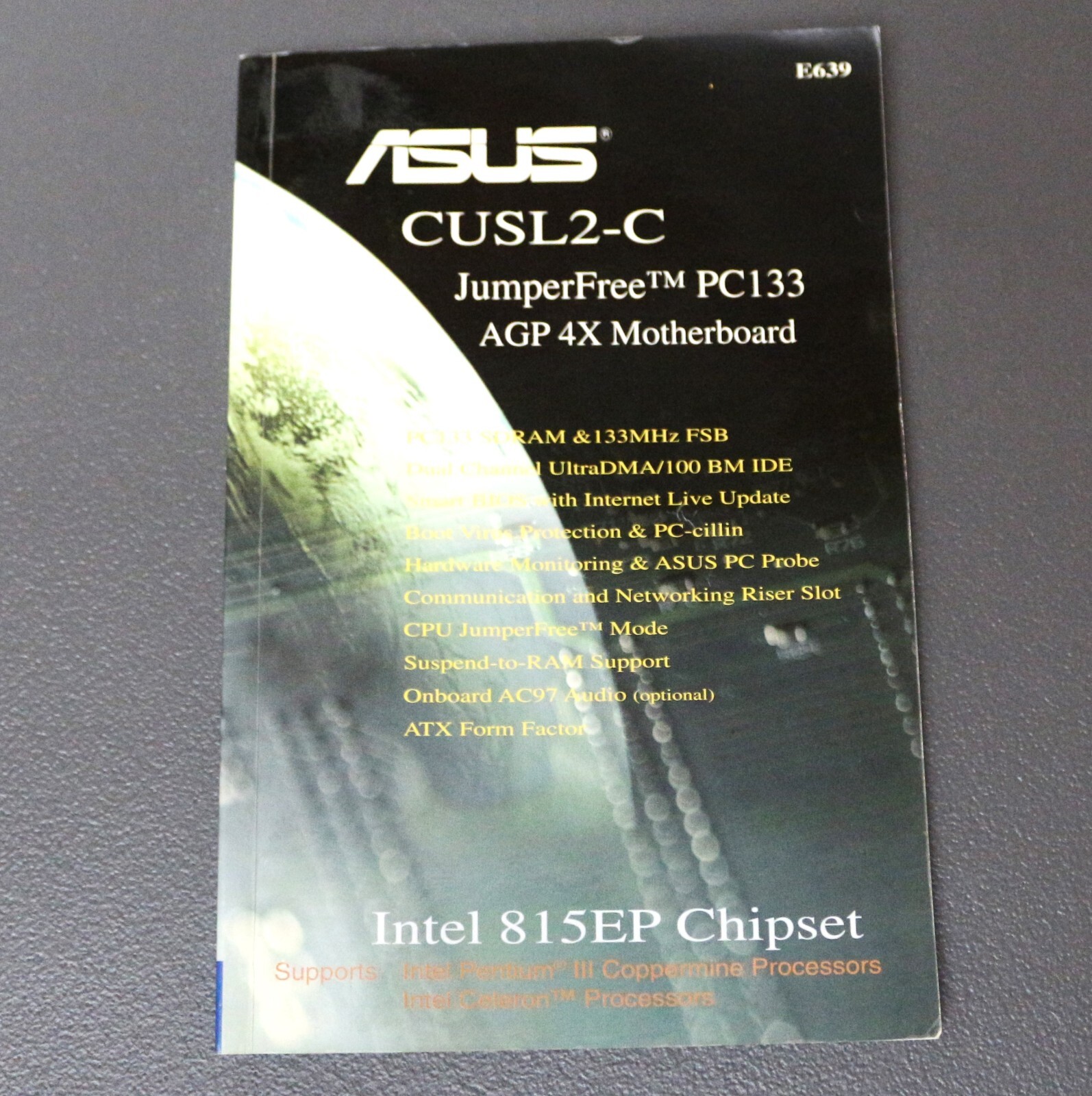 ASUS CUSL2-C Motherboard User Manual, October 2000  - MANUAL ONLY