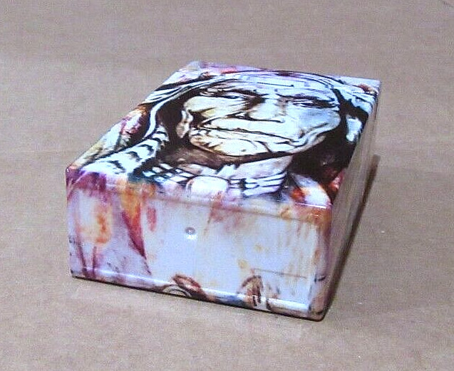 Cigarette Box, Creative Pattern Indian Acrylic Cigarette Case, 20 Cigarette Size