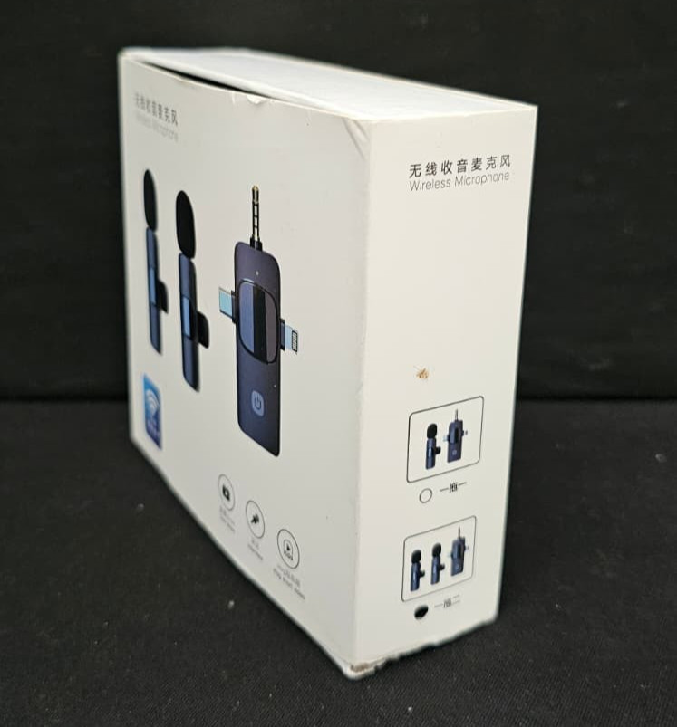 3 in 1 Professional Wireless Lavalier Microphone - [B-5]