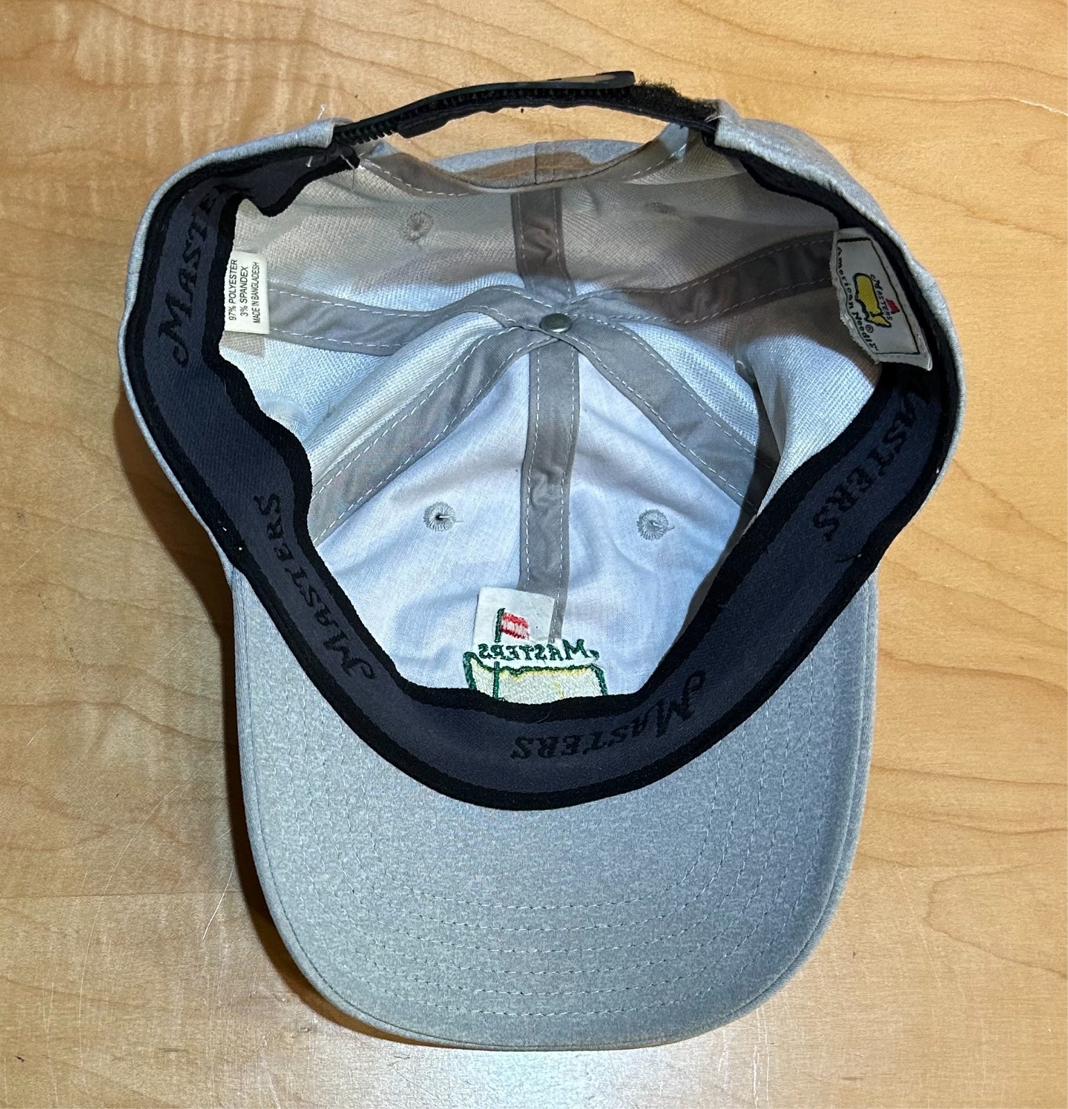 2018 MASTERS (GRAY) PERFORMANCE SLOUCH Golf HAT from AUGUSTA NATIONAL