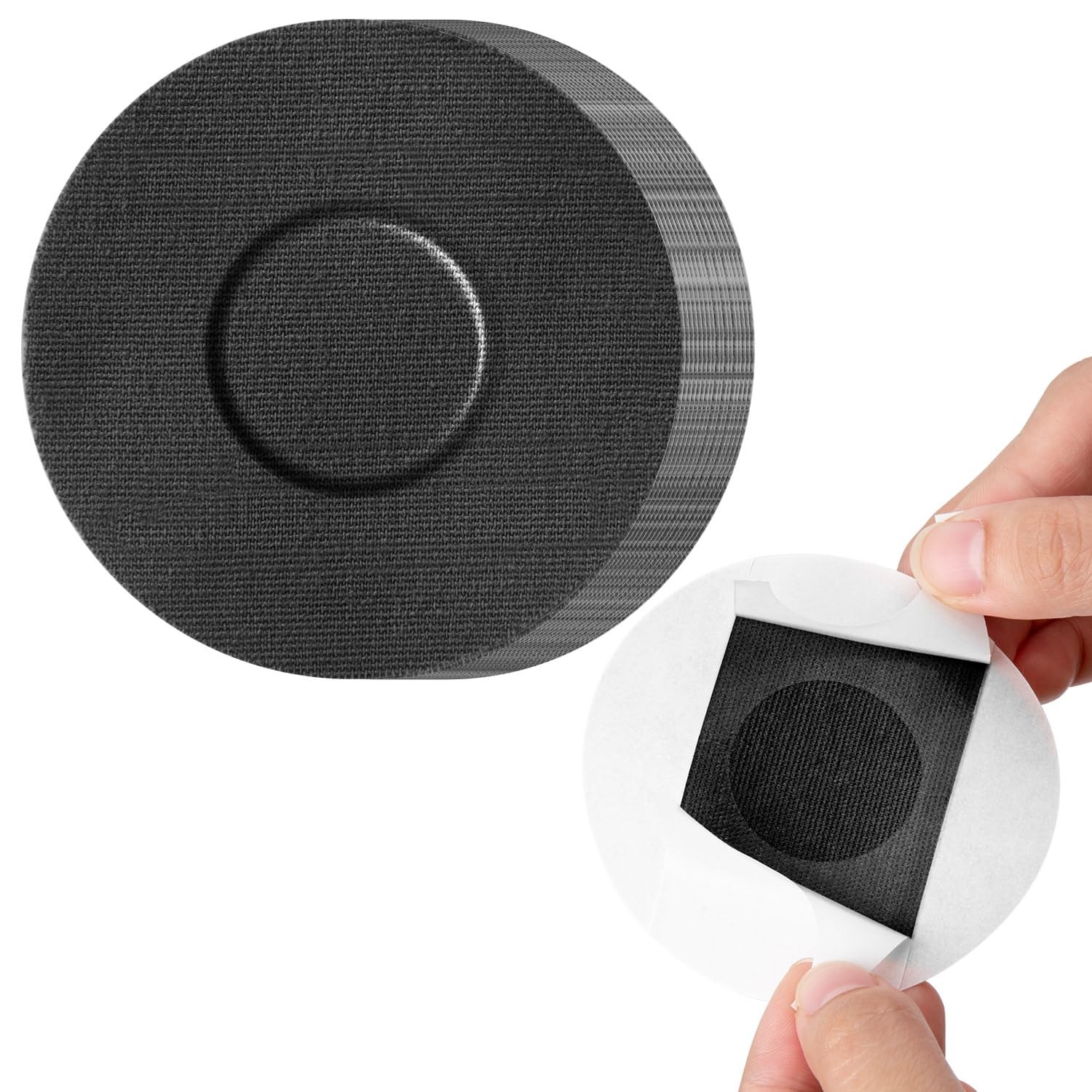 40 Pack Libre 2 Sensor Covers, Waterproof Skin-Friendly Black 40 Pcs