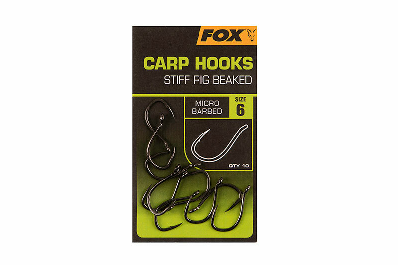 Fox NEW Carp Fishing Hooks - All Sizes / Types - 10 Per Pack