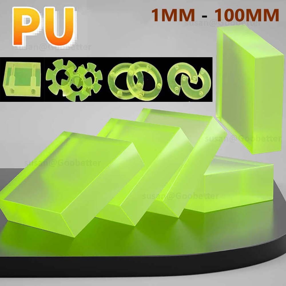 Polyurethane Sheet PU Rubber VARIOUS SHEET SIZES AVAILABLE 1MM - 100MM THICKNESS