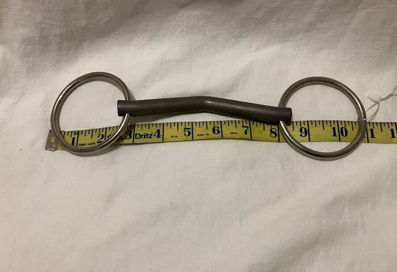 Fager Sally Titanium Loose Ring Snaffle 125mm/5" - New with tag
