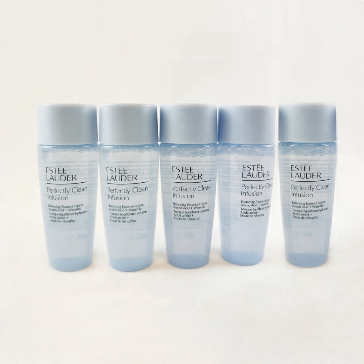 5 xEstee Lauder Perfectly Clean Infusion Balancing Essence Treatment Lotion 30ml