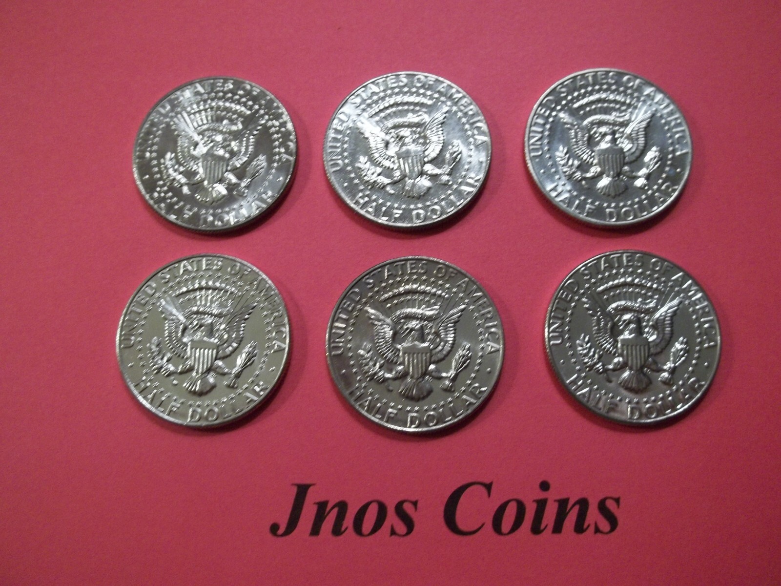 Lot of 6 Kennedy Half Dollar P/D Mint Roll Set 2023-2025  P & D
