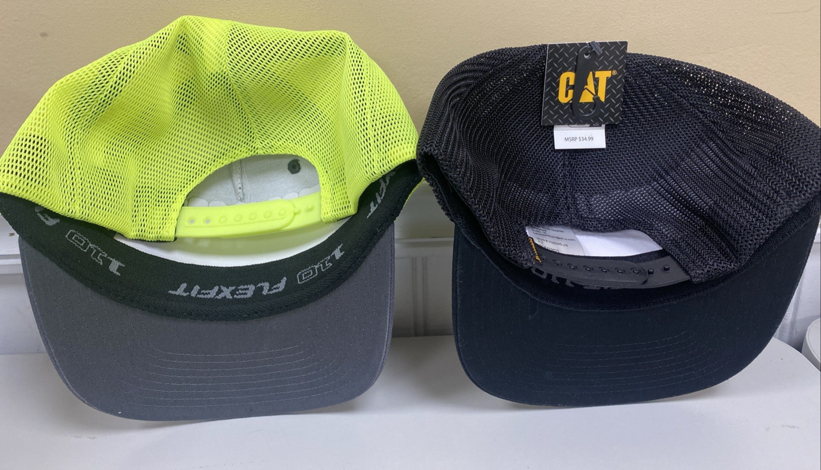 CAT Flexfit Snapback Mesh Hat One Ten Choose Color Licensed NWT