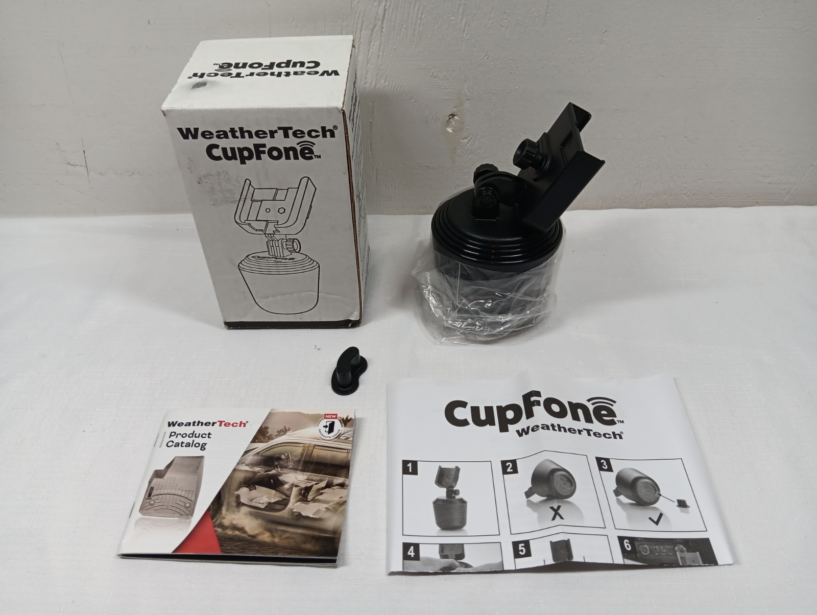 WeatherTech CupFone Universal Portable Cell Phone Holder Model 8ACF1 Made in USA