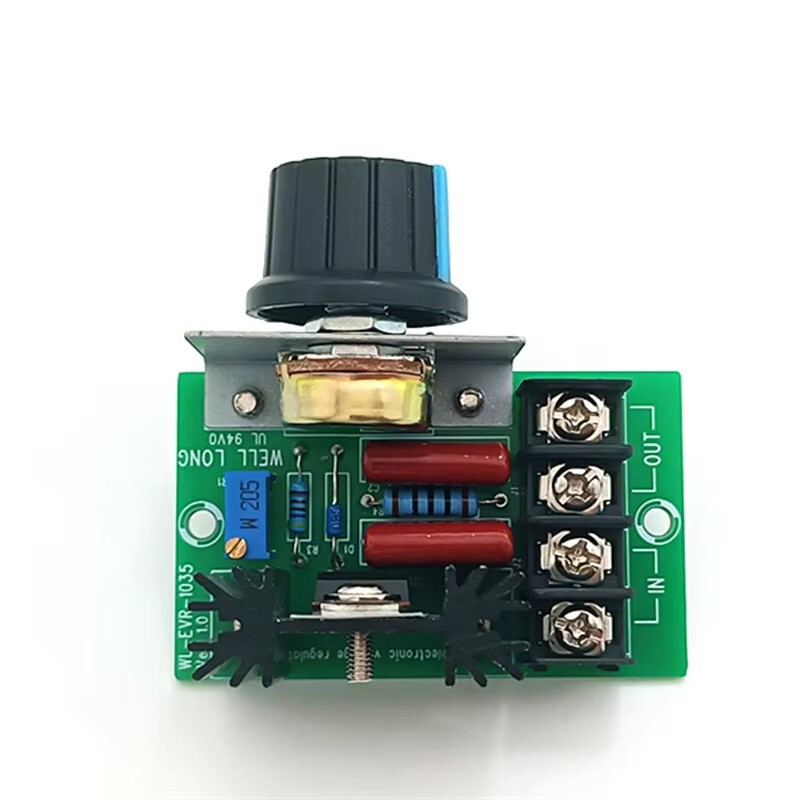AC Motor Speed Control Module Dimmer Regulator Adjustable Voltage Regulator